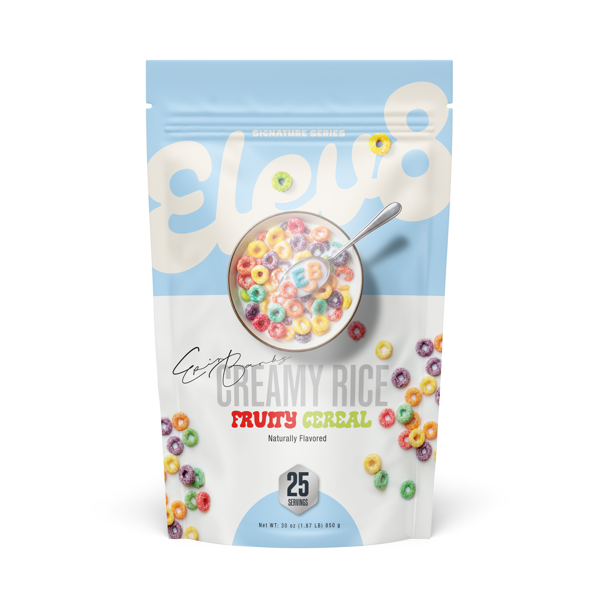 ELEV8 CREAM OF RICE product packaging