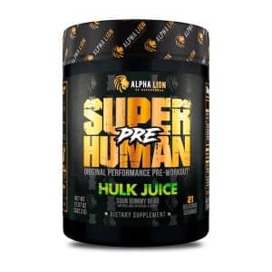 ALPHA LION PRE product packaging
