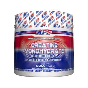 APS Creatine Monohydrate product packaging
