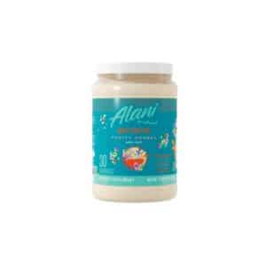 Alani Nu Whey Protein product packaging