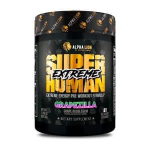 Alpha Lion Superhuman Extreme product packaging