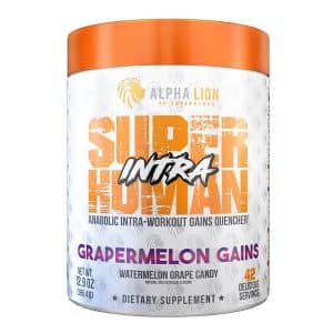 Alpha Lion Superhuman Intra product packaging