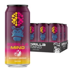 Gorilla Mind Energy RTD product packaging