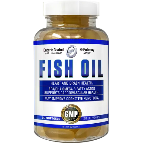 HI-TECH FISH OIL product packaging