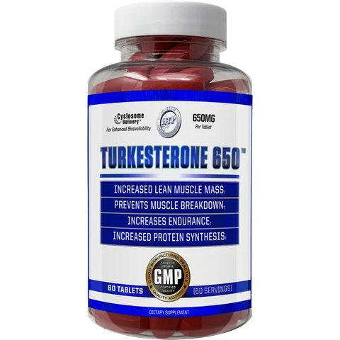 Hi-Tech Pharma Turkesterone product packaging