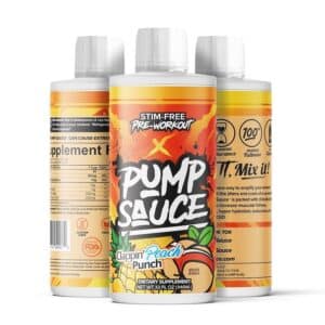 Pump Sauce product packaging