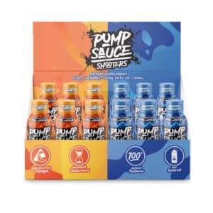 Pump Sauce Shooters product packaging