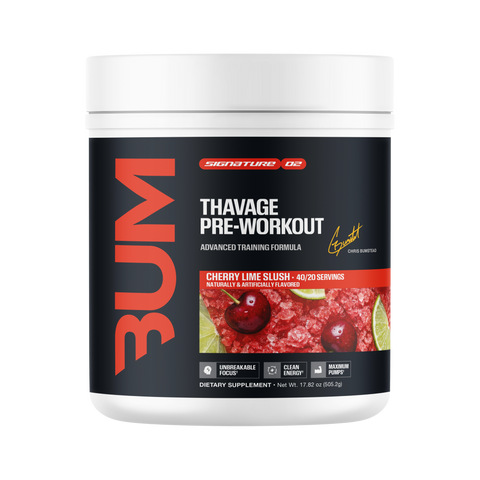 Raw Nutrition CBUM Thavage Pre product packaging