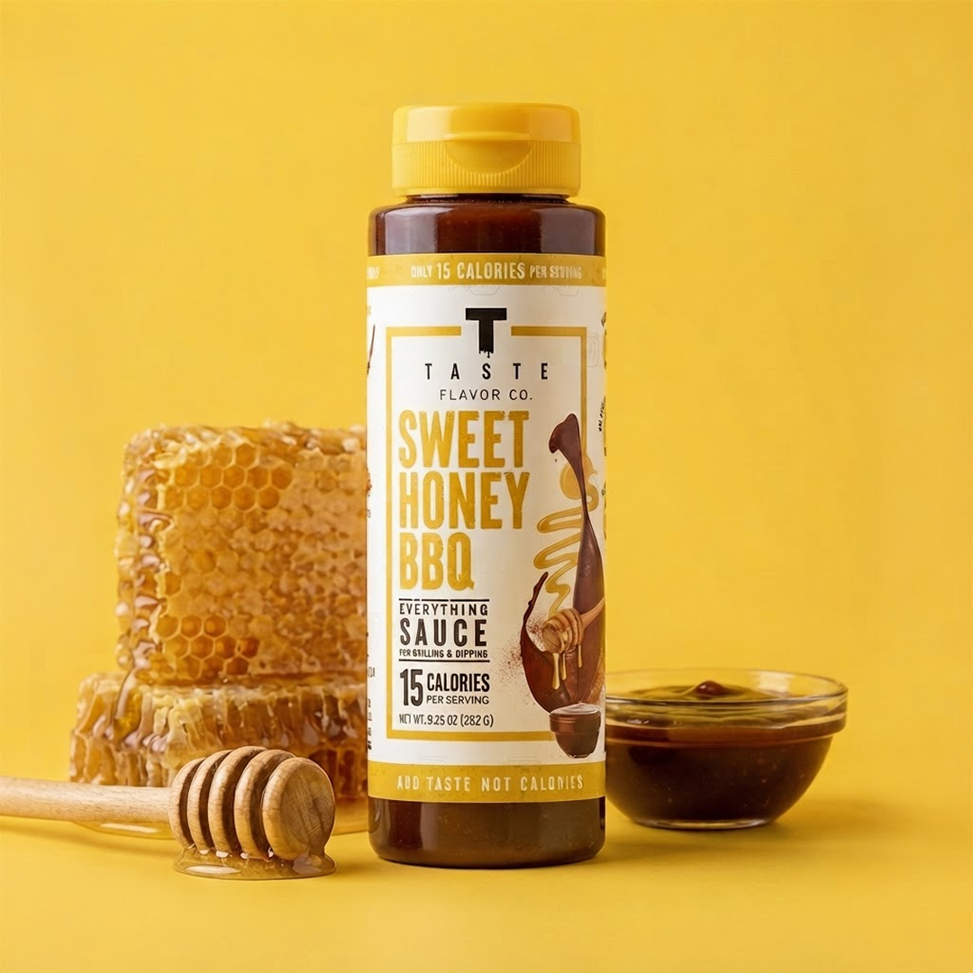 TASTE CO sauces product packaging
